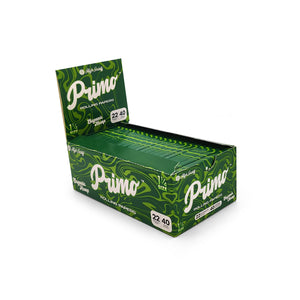 High Society - Primo Organic Hemp Rolling Papers w/ Crutches - 1.25" - Box of 22 Units