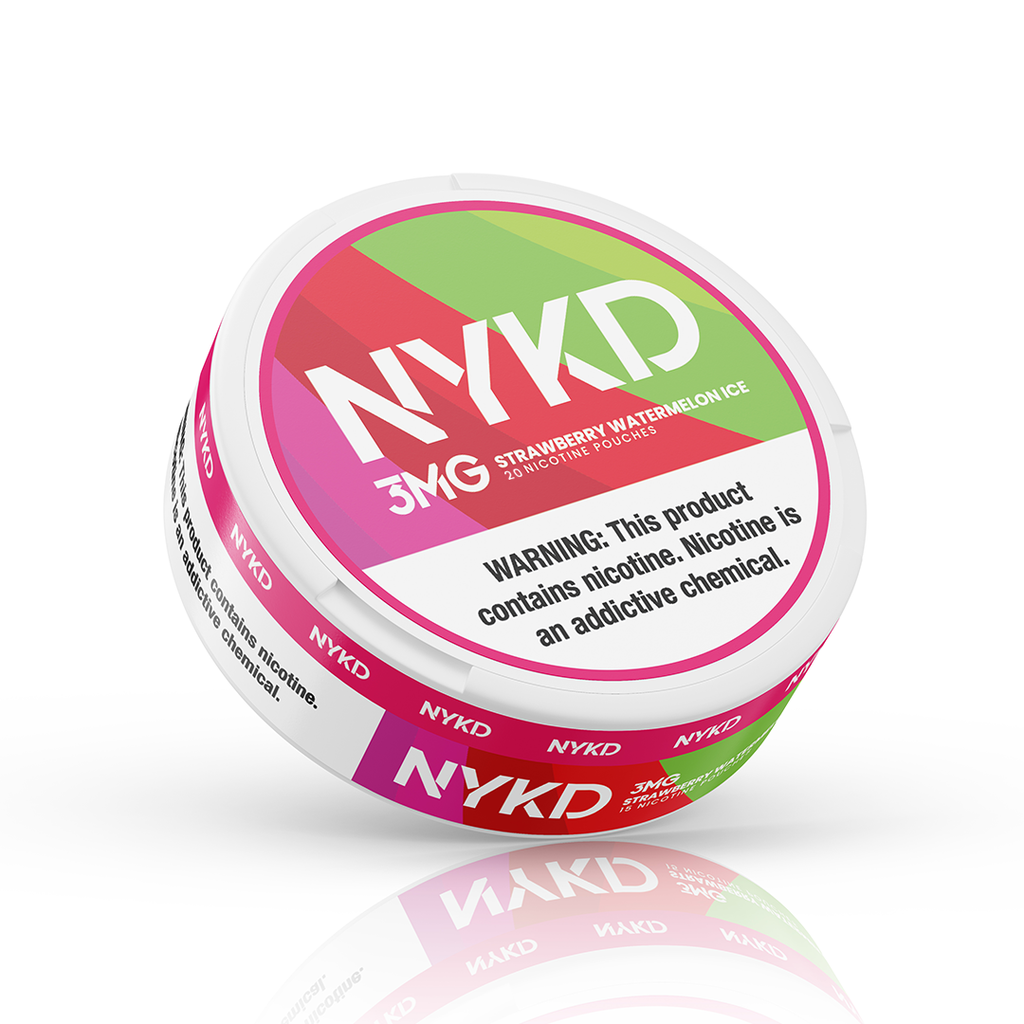 NYKD Nicotine Pouches Strawberry Watermelon Ice