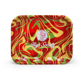 High Society - Large Rolling Tray - Rasta