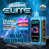 Hotbox Elite 50K Vaporizer - 5 Pack Box - Blue Slushee