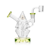 Ritual Smoke - Water Bender Fab Cone Concentrate Rig - Lime Green