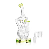 Ritual Smoke - Air Bender Bubble-Cycler Concentrate Rig - Lime Green