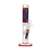 Ritual Smoke - Prism 10" Glass Straight Tube - Crimson