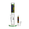 Ritual Smoke - Prism 10" Glass Straight Tube - Emerald