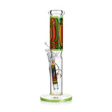 Ritual Smoke - Prism 10" Glass Straight Tube - Lime