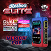 Hotbox Elite 50K Vaporizer - Merica' Pop- 5 Pack Box