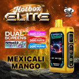 Hotbox Elite 50K Vaporizer - Mexicali Mango - 5 Pack Box