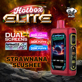 Hotbox Elite 50K Vaporizer - Strawnana Slushee - 5 Pack Box