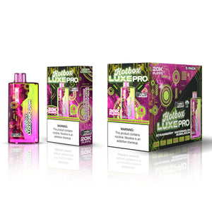 Hotbox™ Luxe Pro 20K Puffs - Strawberry Watermelon Bubblegum | Display Pack of 5