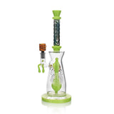 High Society - Jupiter Premium Wig Wag Waterpipe (Slime Green)