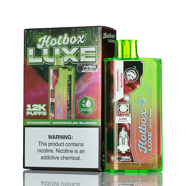 Hotbox™ Luxe Disposable Vape 12K Puffs - Strawberry Watermelon Slushee